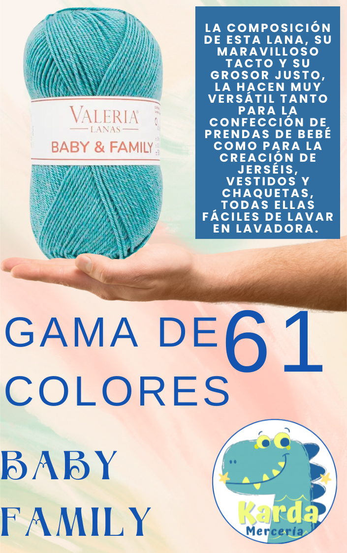 Lana de Valeria Lanas calidad Baby Family